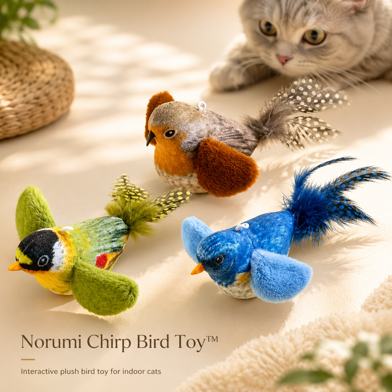 Norumi Chirp Bird Toy™