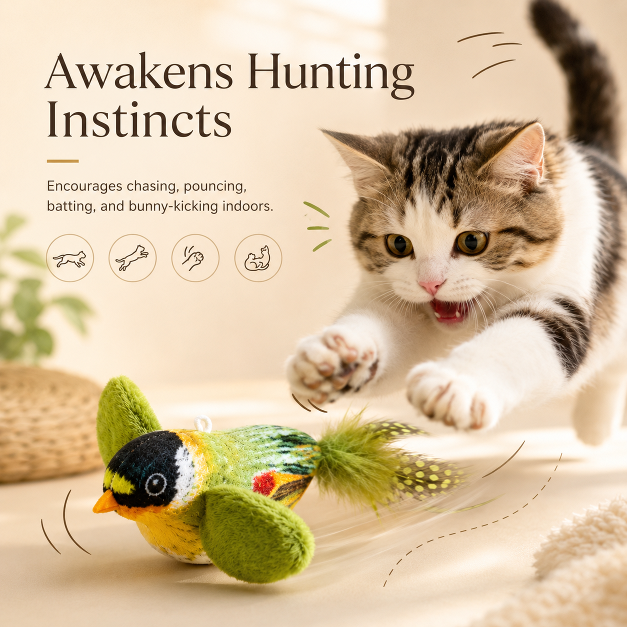Norumi Chirp Bird Toy™